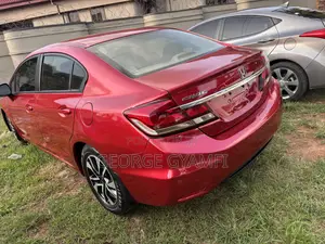 Honda Civic EX 4dr Sedan (1.8L 4cyl CVT) 2015 Red