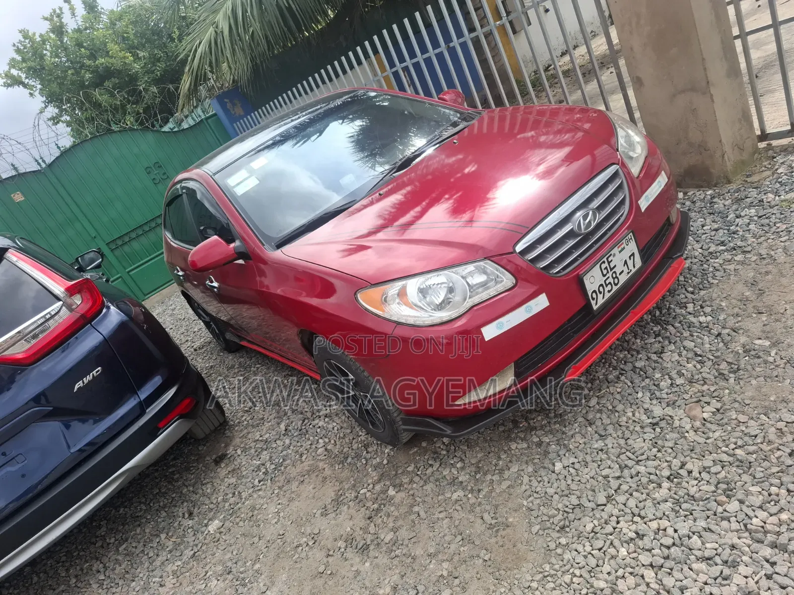 Hyundai Elantra 2008 Red