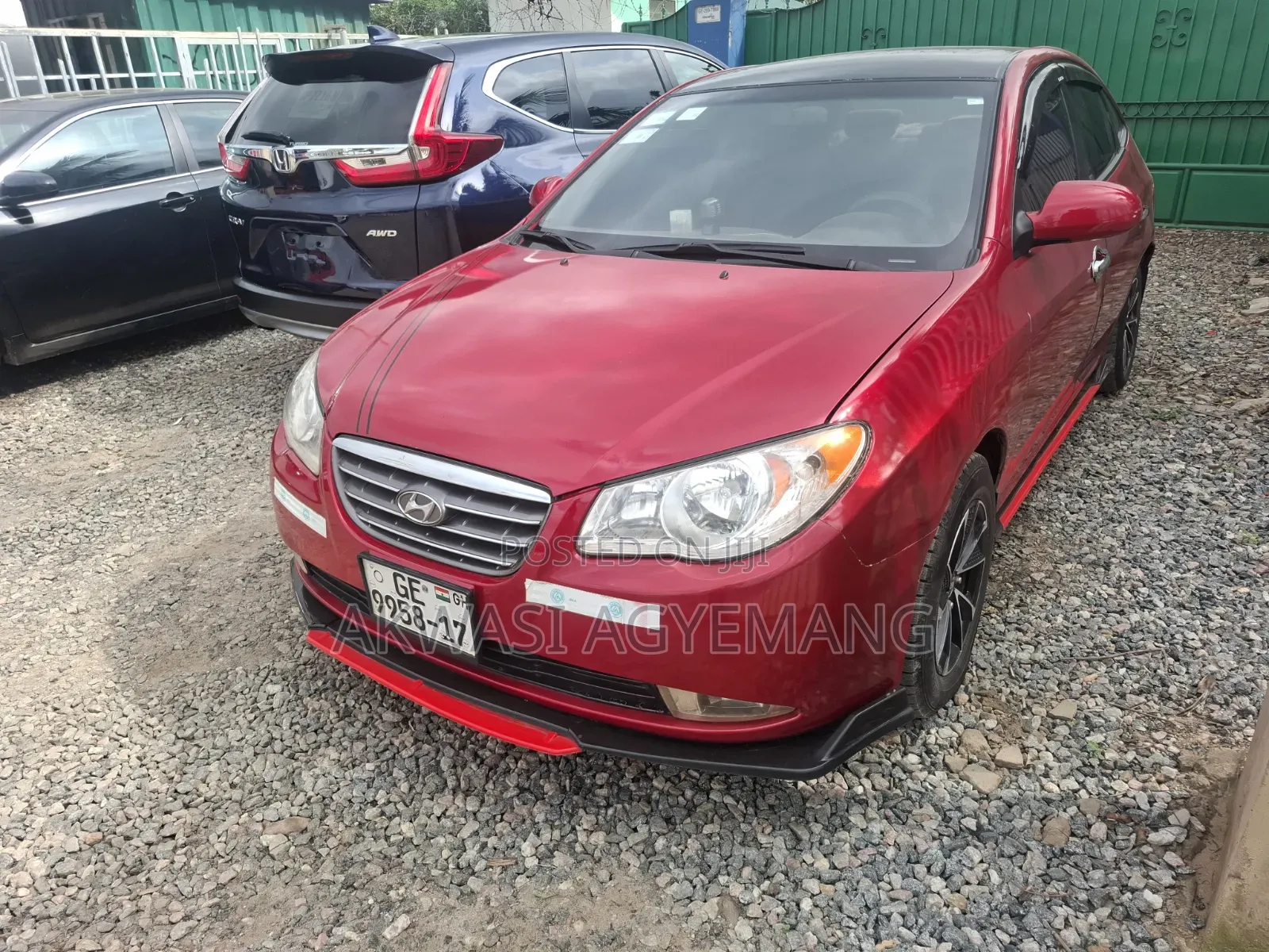 Hyundai Elantra 2008 Red