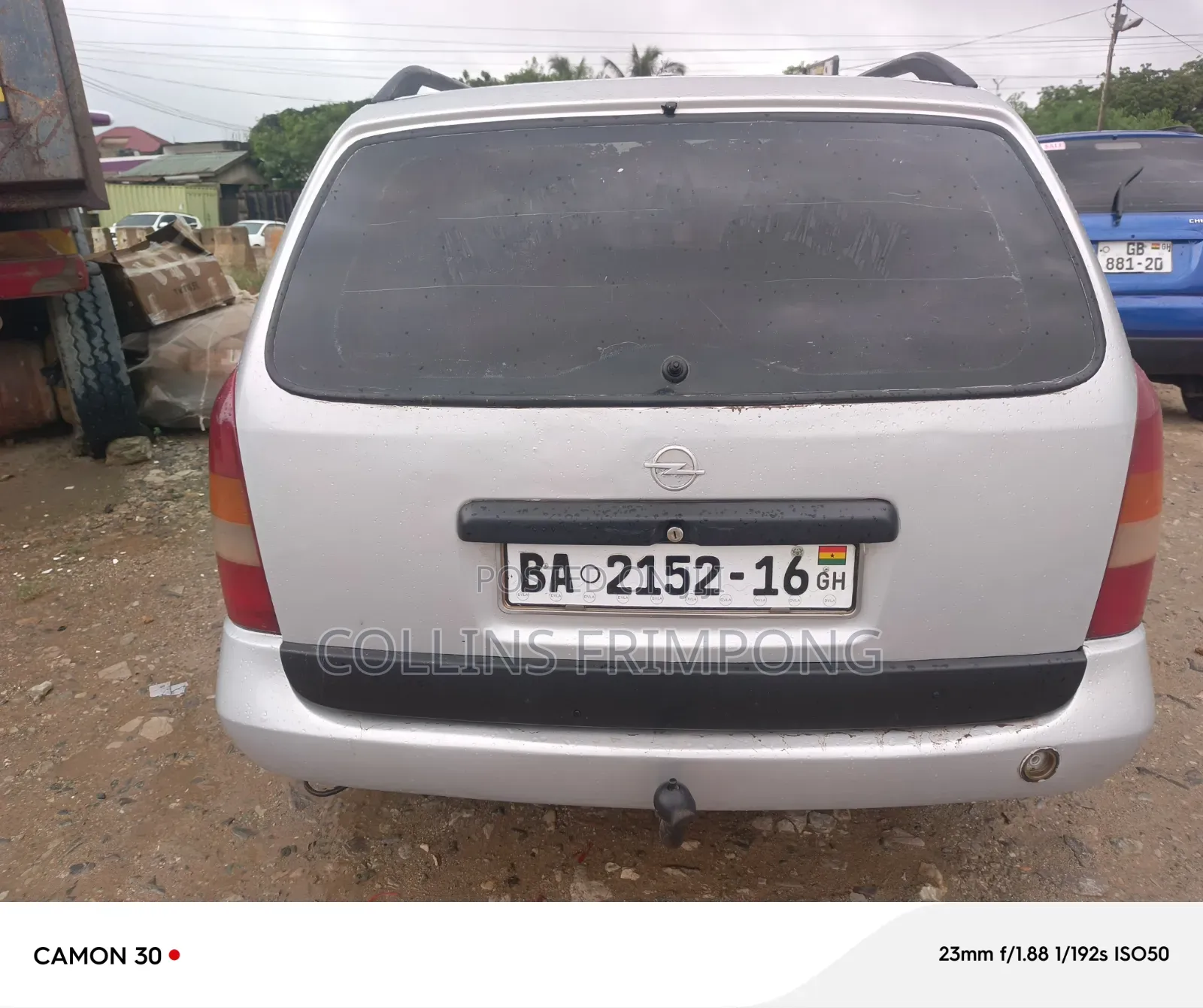 Opel Astra 2001 Silver
