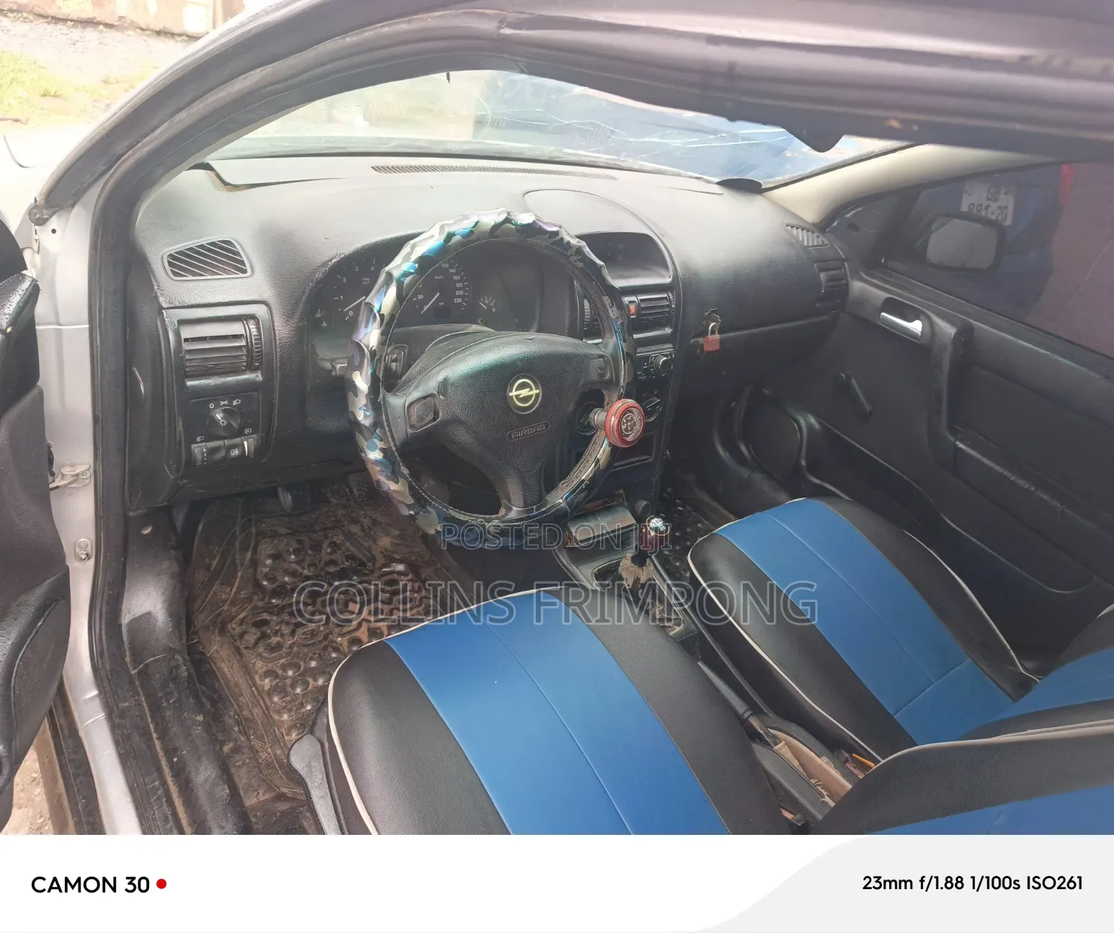 Opel Astra 2001 Silver