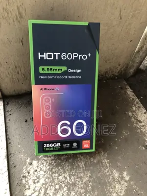 New Infinix Hot 60 Pro+ 256 GB Gray
