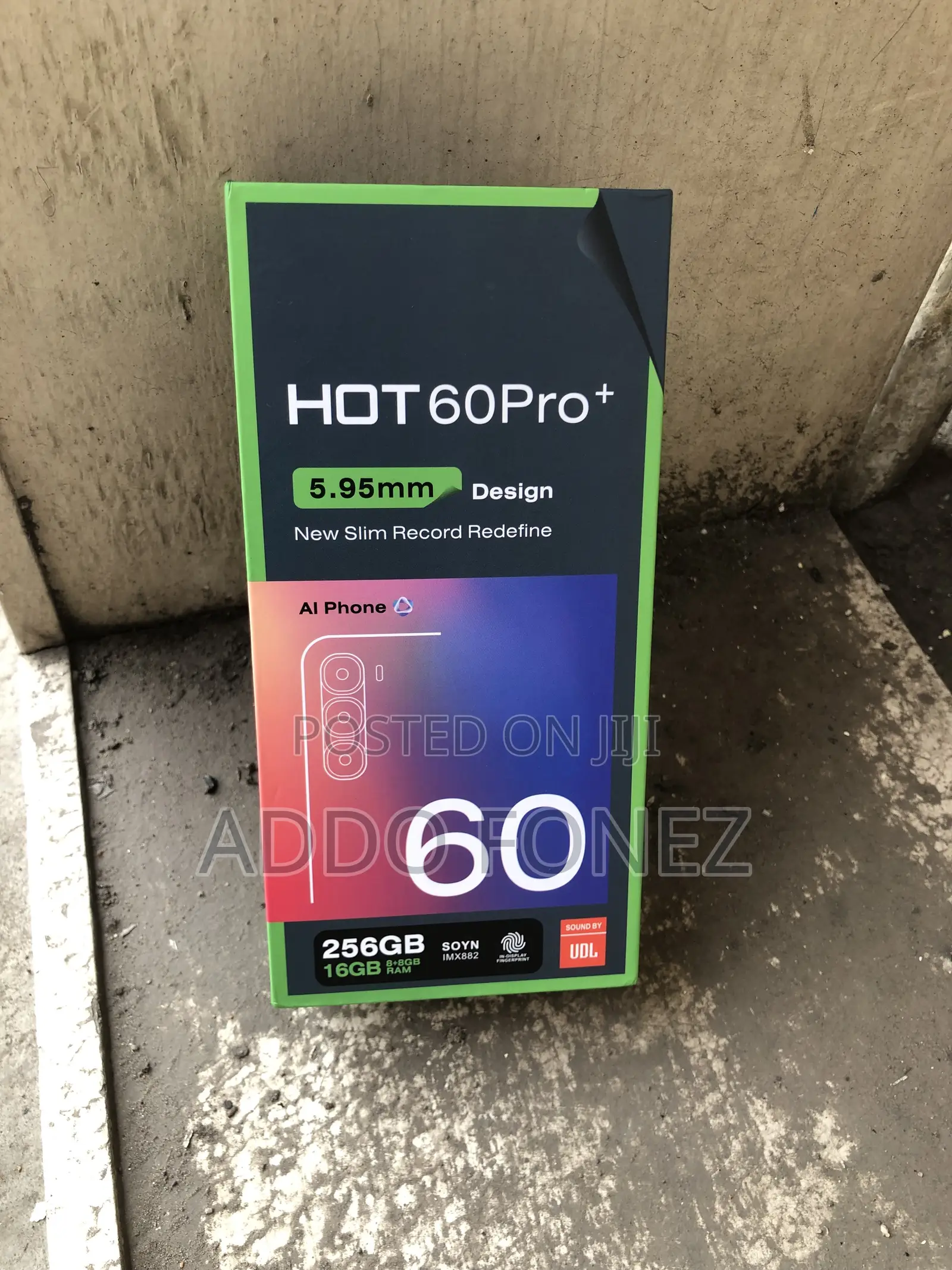 New Infinix Hot 60 Pro+ 256 GB Gray