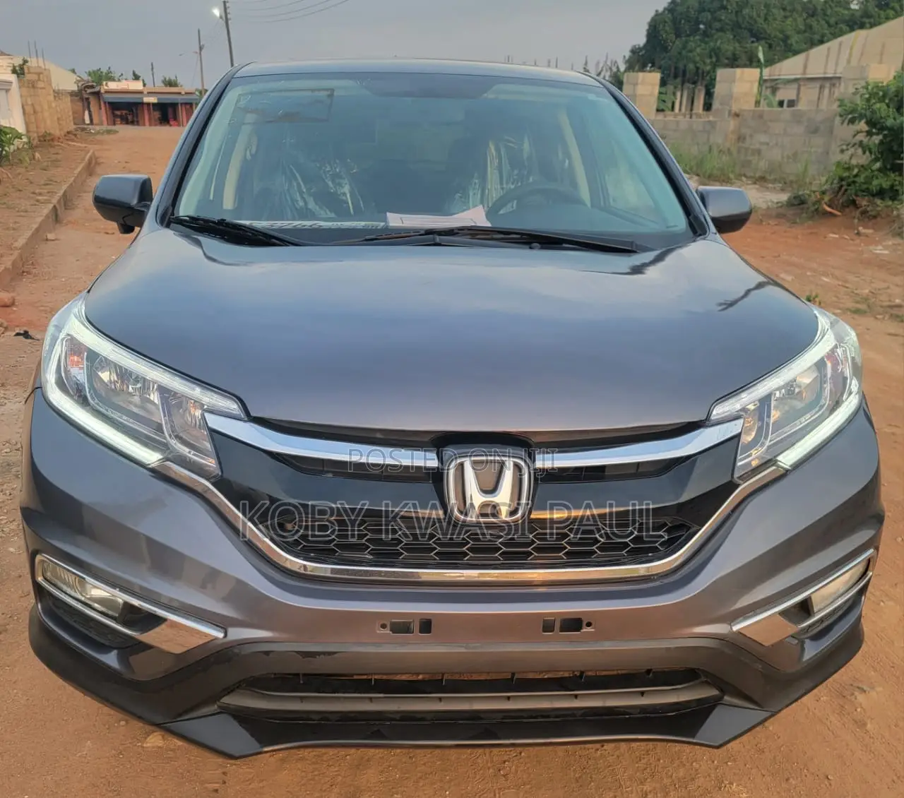 Honda CR-V EX-L 4dr SUV (2.4L 4cyl CVT) 2016 Gray