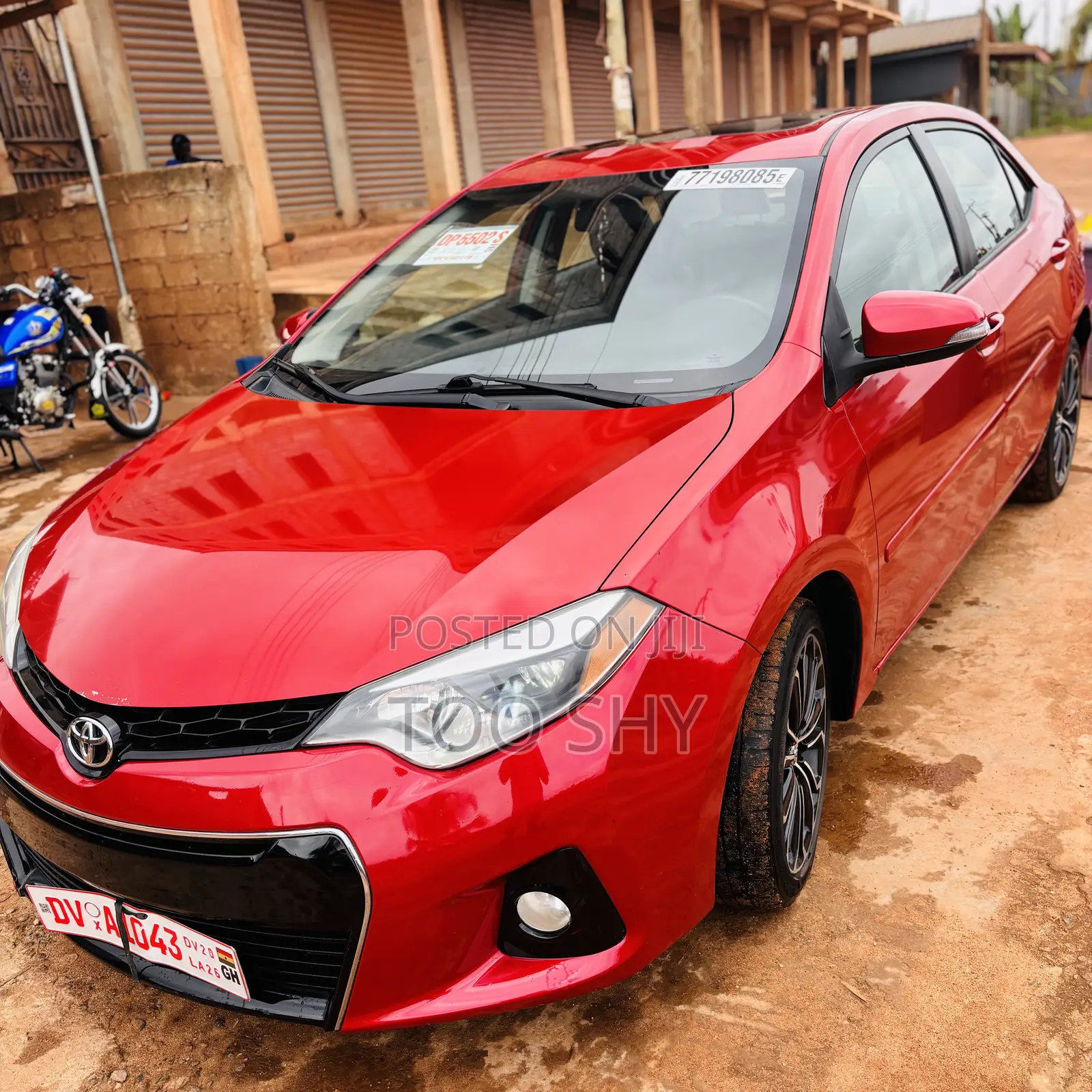 Toyota Corolla S Plus 4dr Sedan (1.8L 4cyl CVT) 2016 Red