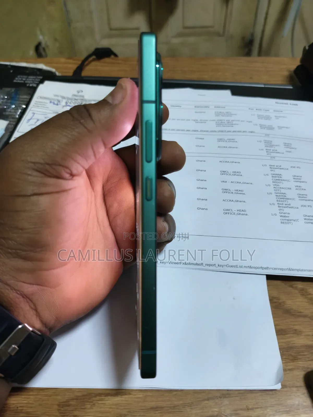 Infinix Hot 50 Pro+ 4G 256 GB Green