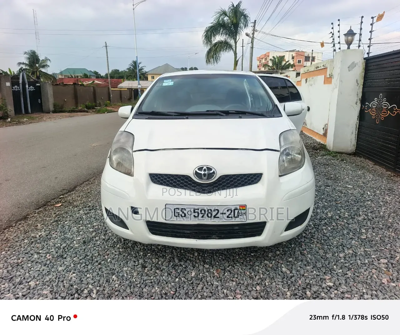 Toyota Yaris 2010 White