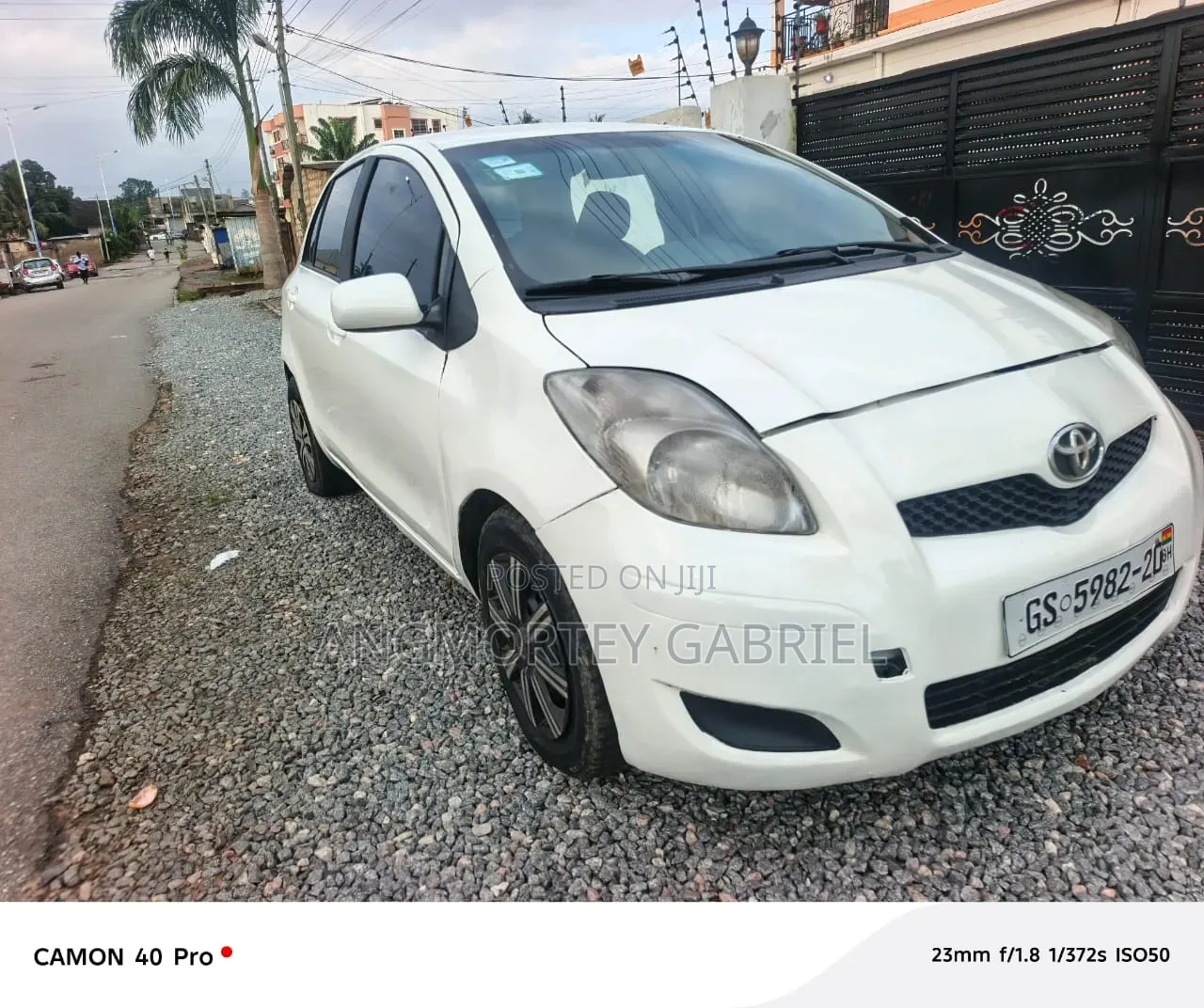 Toyota Yaris 2010 White