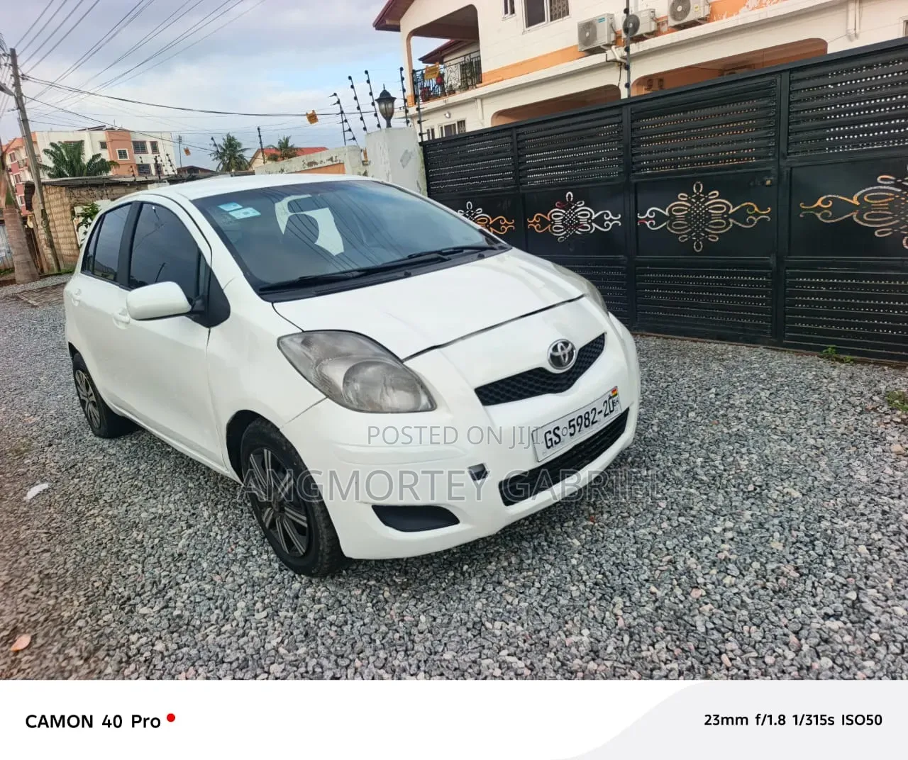 Toyota Yaris 2010 White