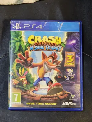 Crash Bandicoot Trilogy for Ps4 and Ps5