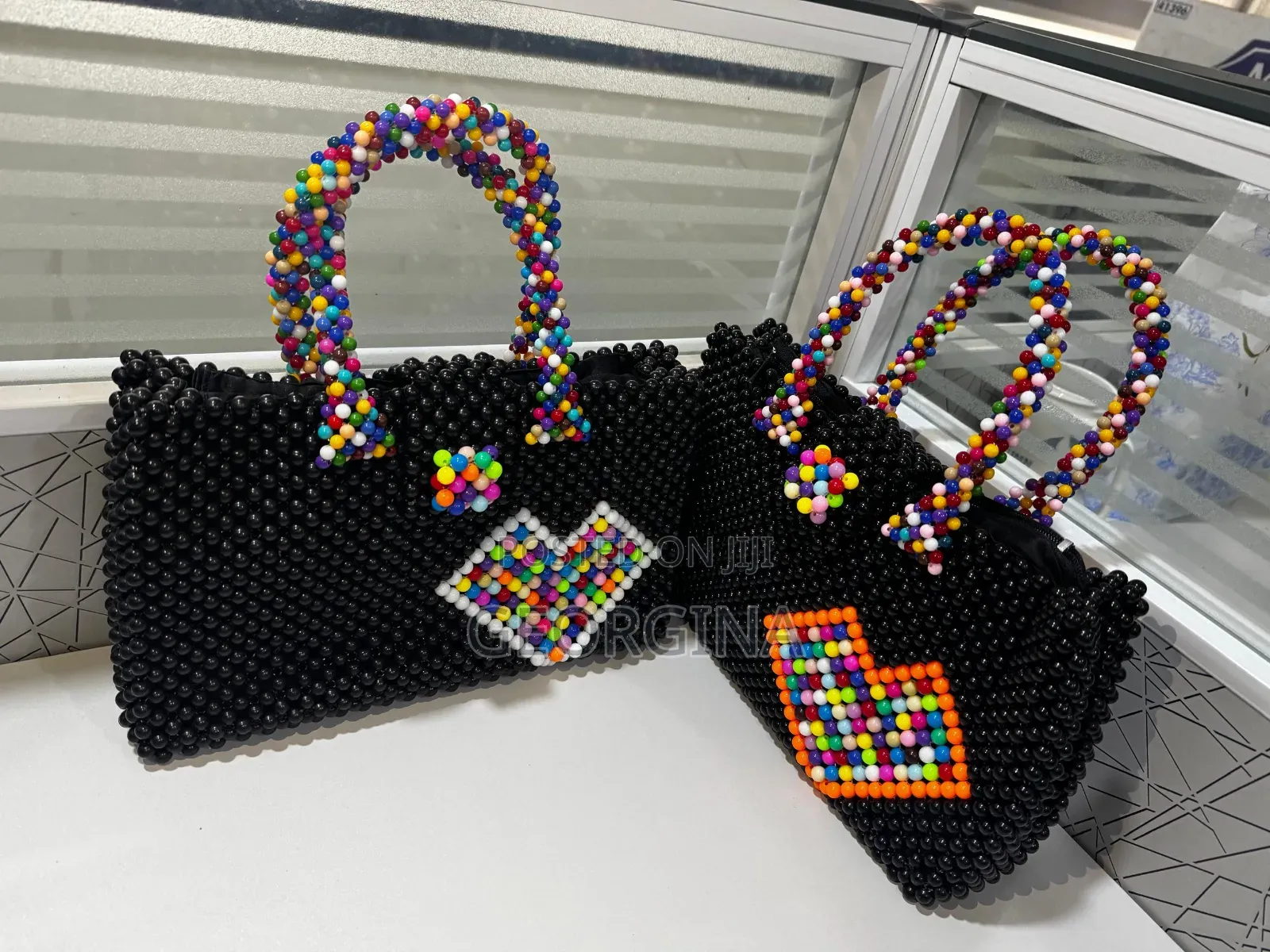 Bead Bag Beaded