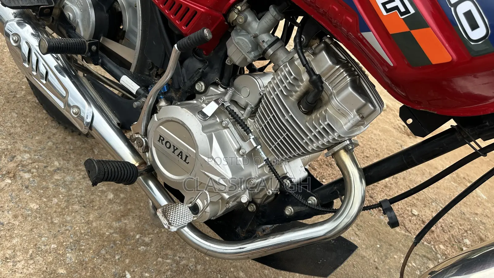 Royal Motorcycle 2025 Red