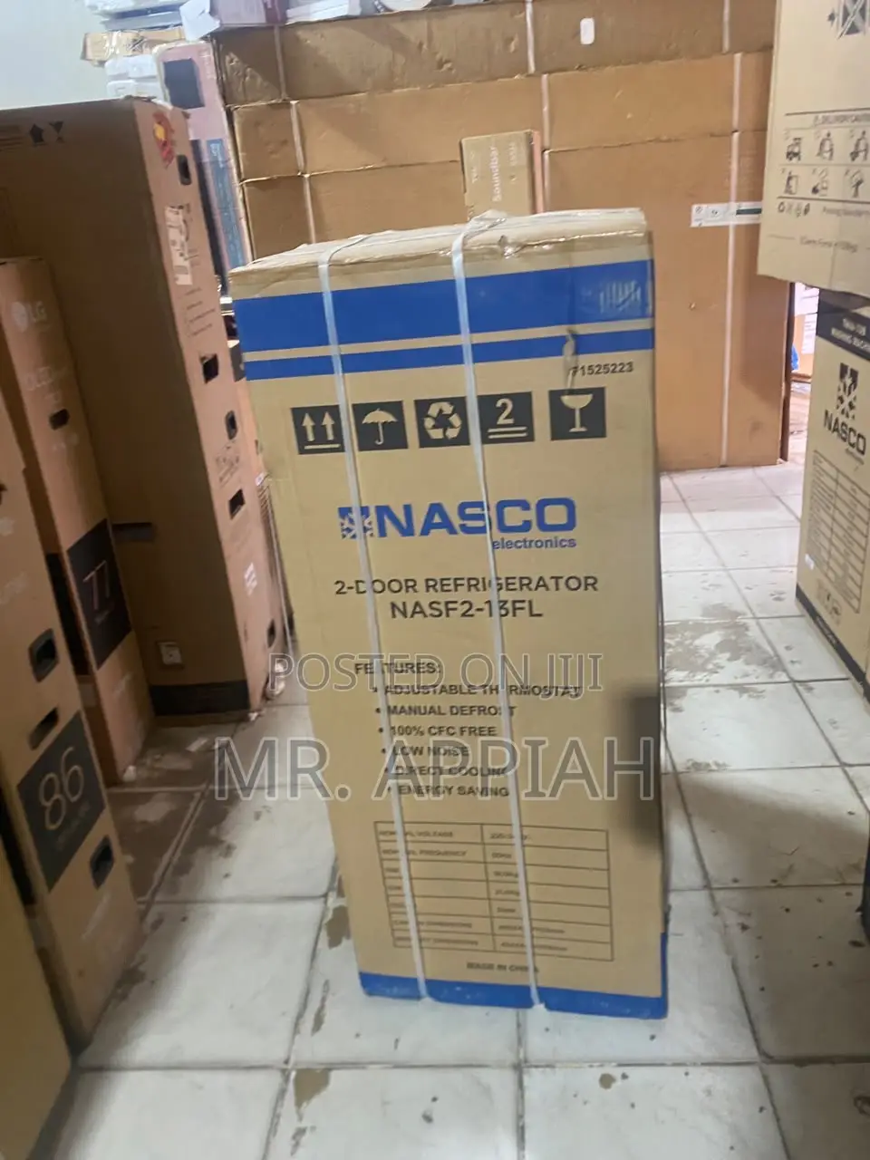 Order Quality Nasco NASF2-13FL Top Mount Freezer Refrigerator 