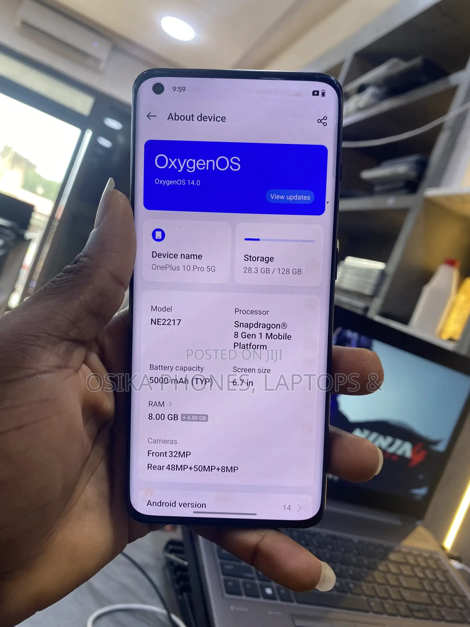 OnePlus 10 Pro 128 GB Black