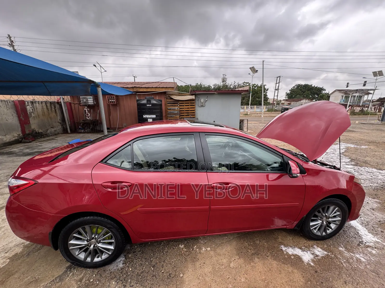 Toyota Corolla L 4dr Sedan (1.8L 4cyl 4A) 2014 Red