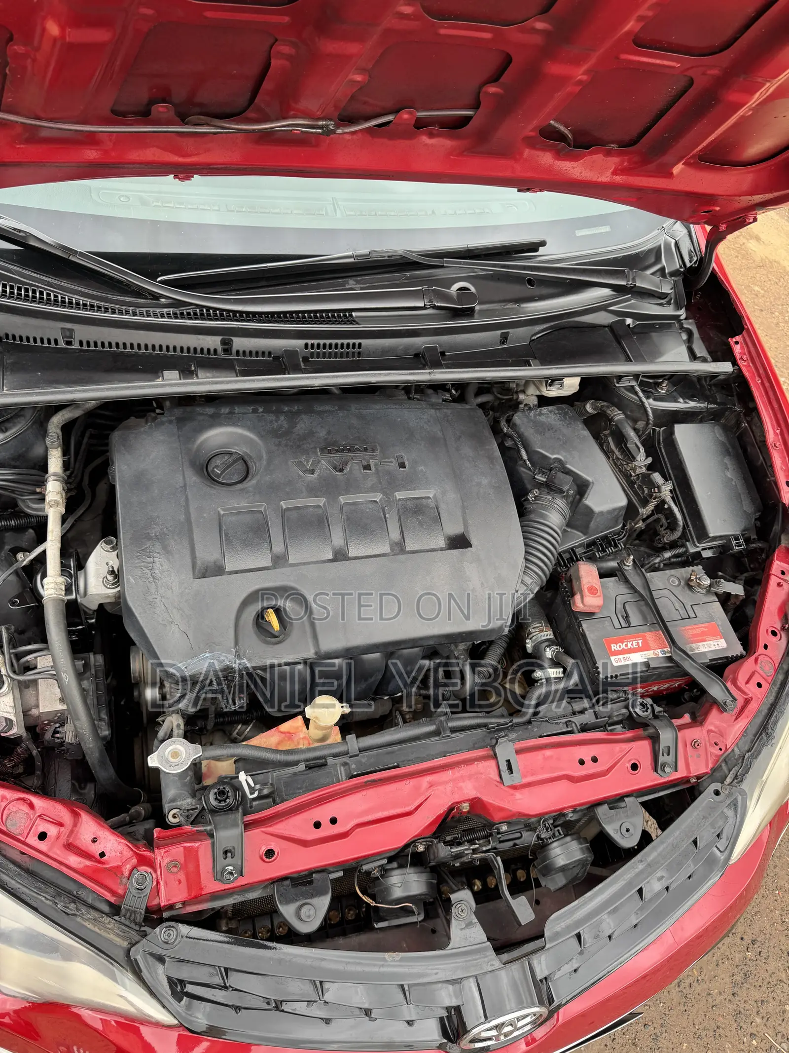 Toyota Corolla L 4dr Sedan (1.8L 4cyl 4A) 2014 Red