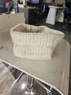 IKEA Lidan Crochet Storage Basket