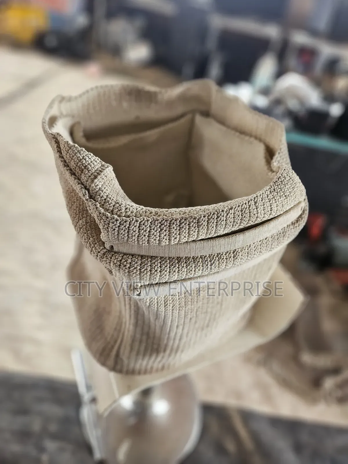 IKEA Lidan Crochet Storage Basket