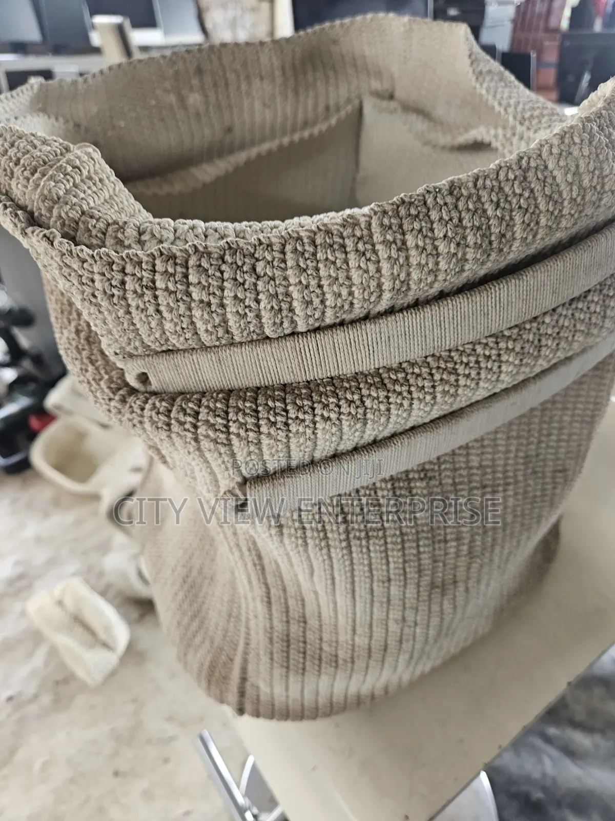 IKEA Lidan Crochet Storage Basket