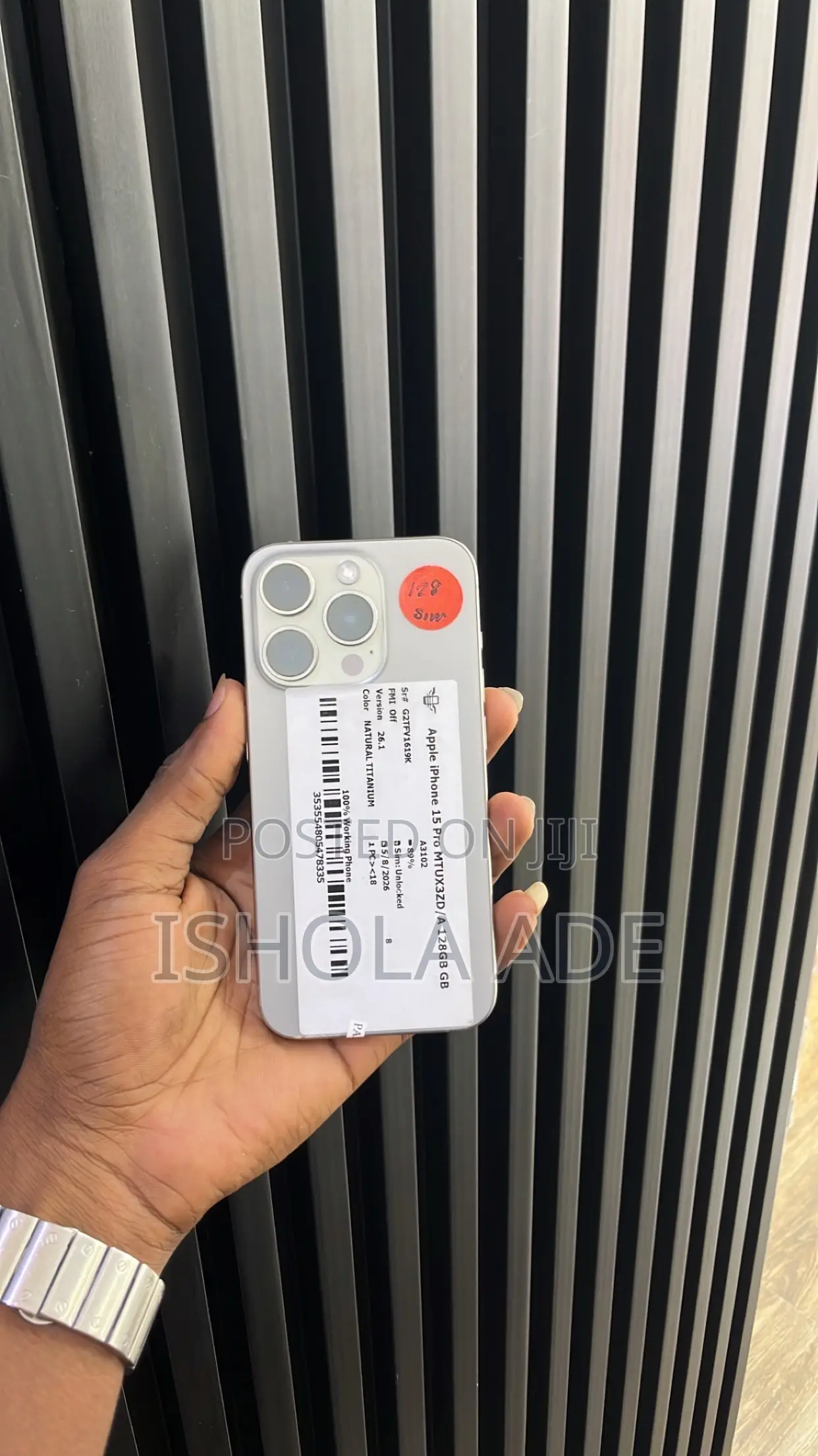 Apple iPhone 15 Pro 128 GB Silver