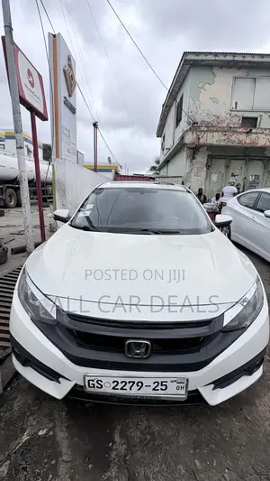 Honda Civic EX-L Sedan 2018 White