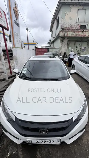 Honda Civic EX-L Sedan 2018 White