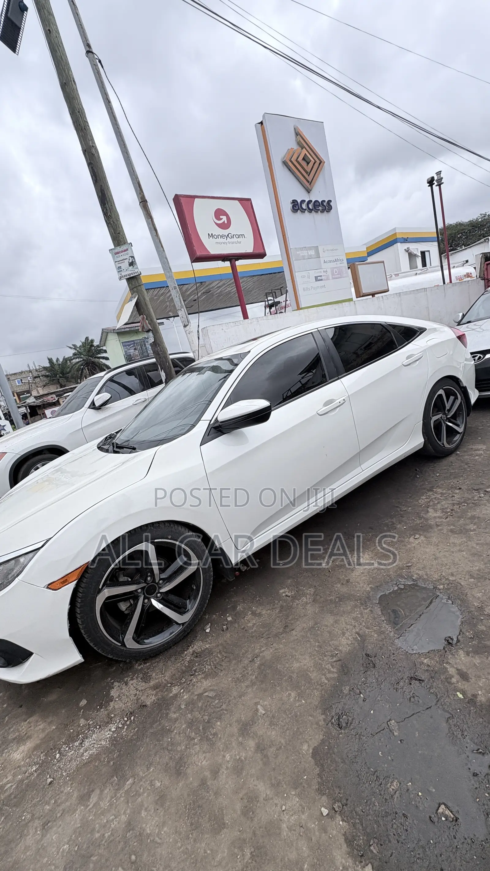 Honda Civic EX-L Sedan 2018 White