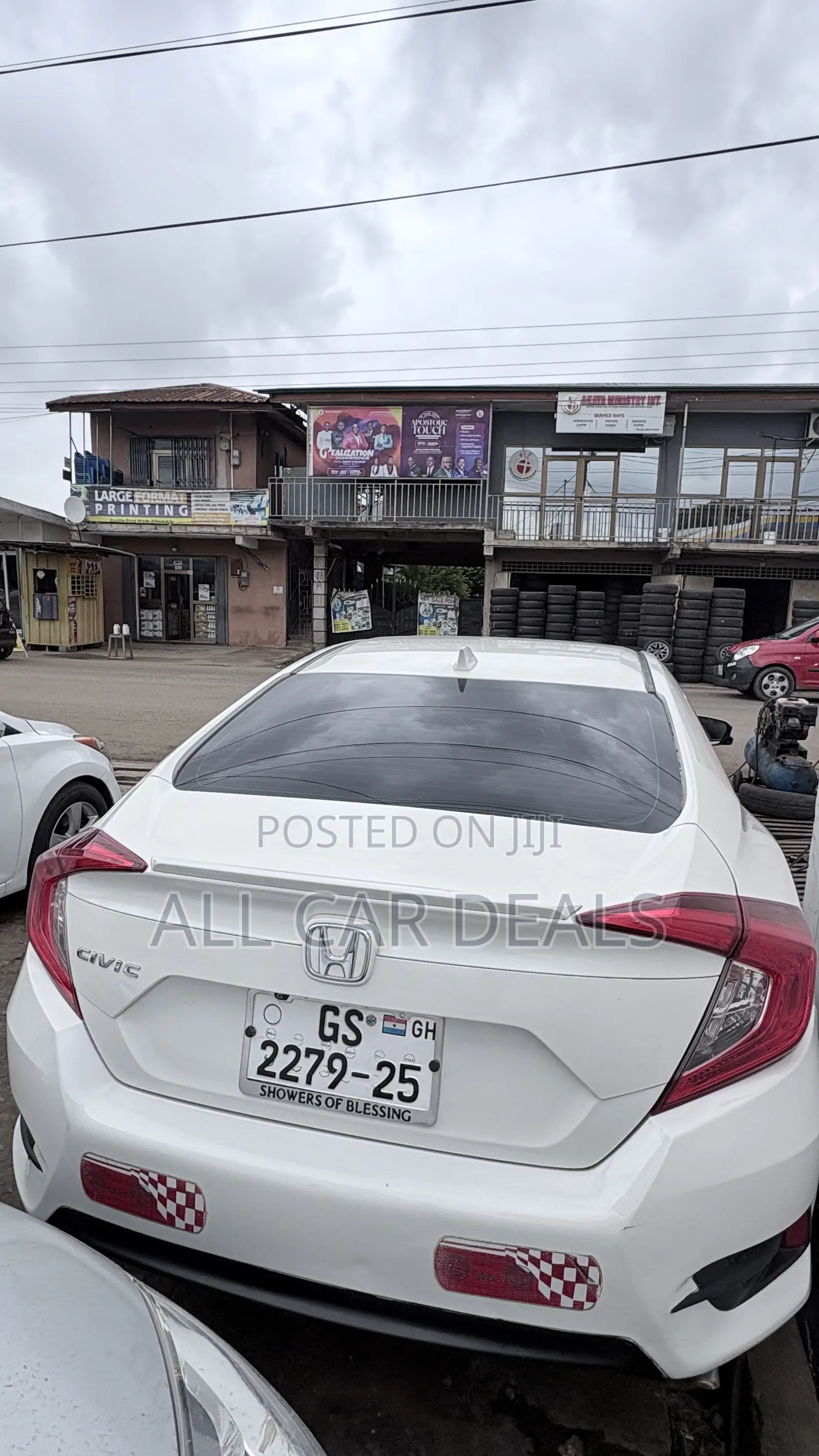 Honda Civic EX-L Sedan 2018 White