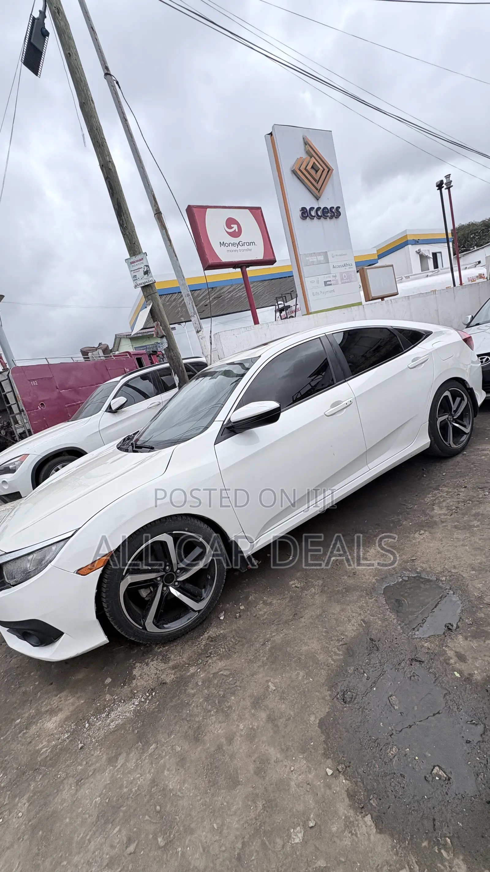 Honda Civic EX-L Sedan 2018 White