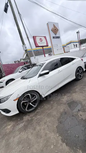 Honda Civic EX-L Sedan 2018 White