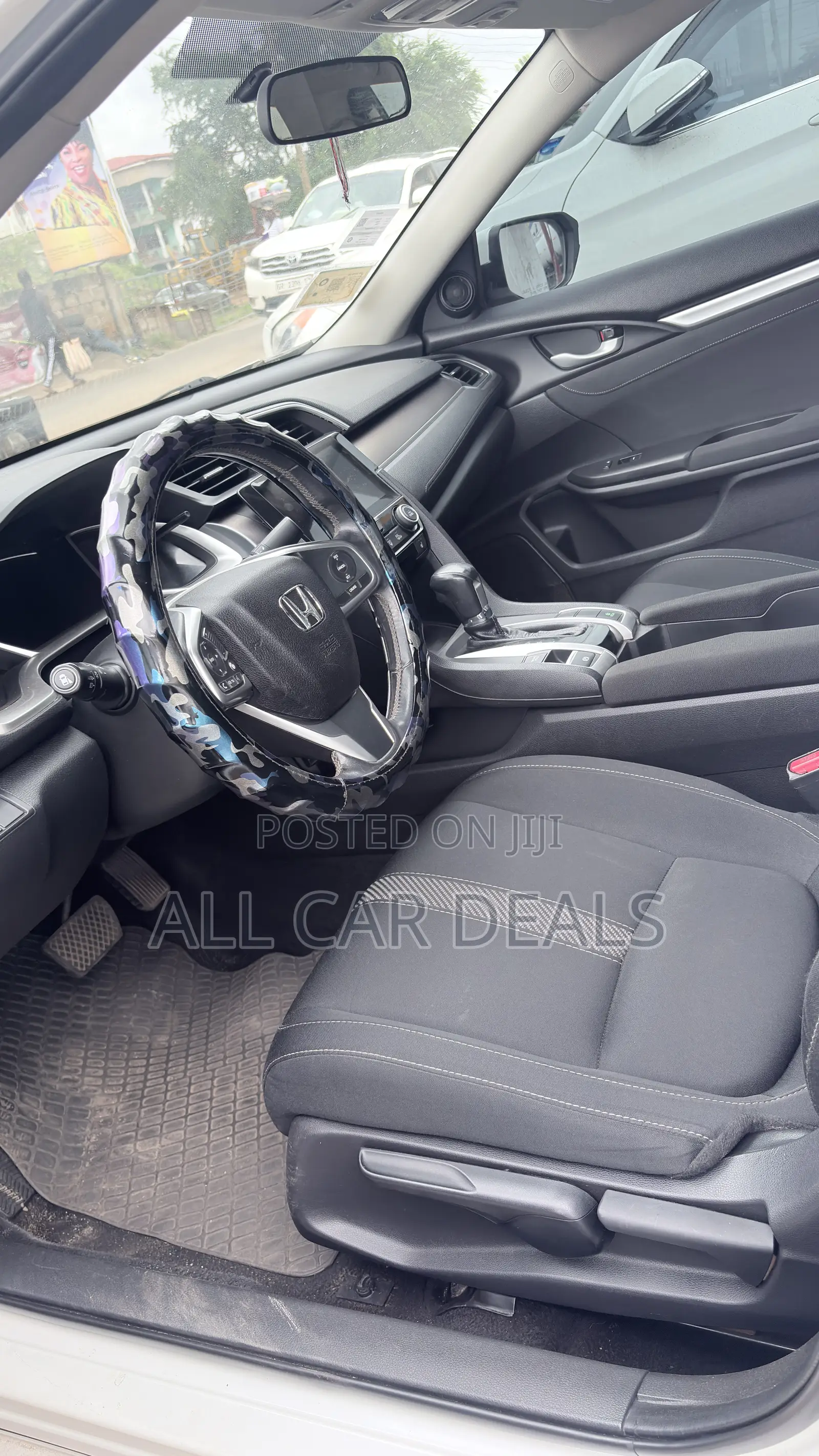 Honda Civic EX-L Sedan 2018 White