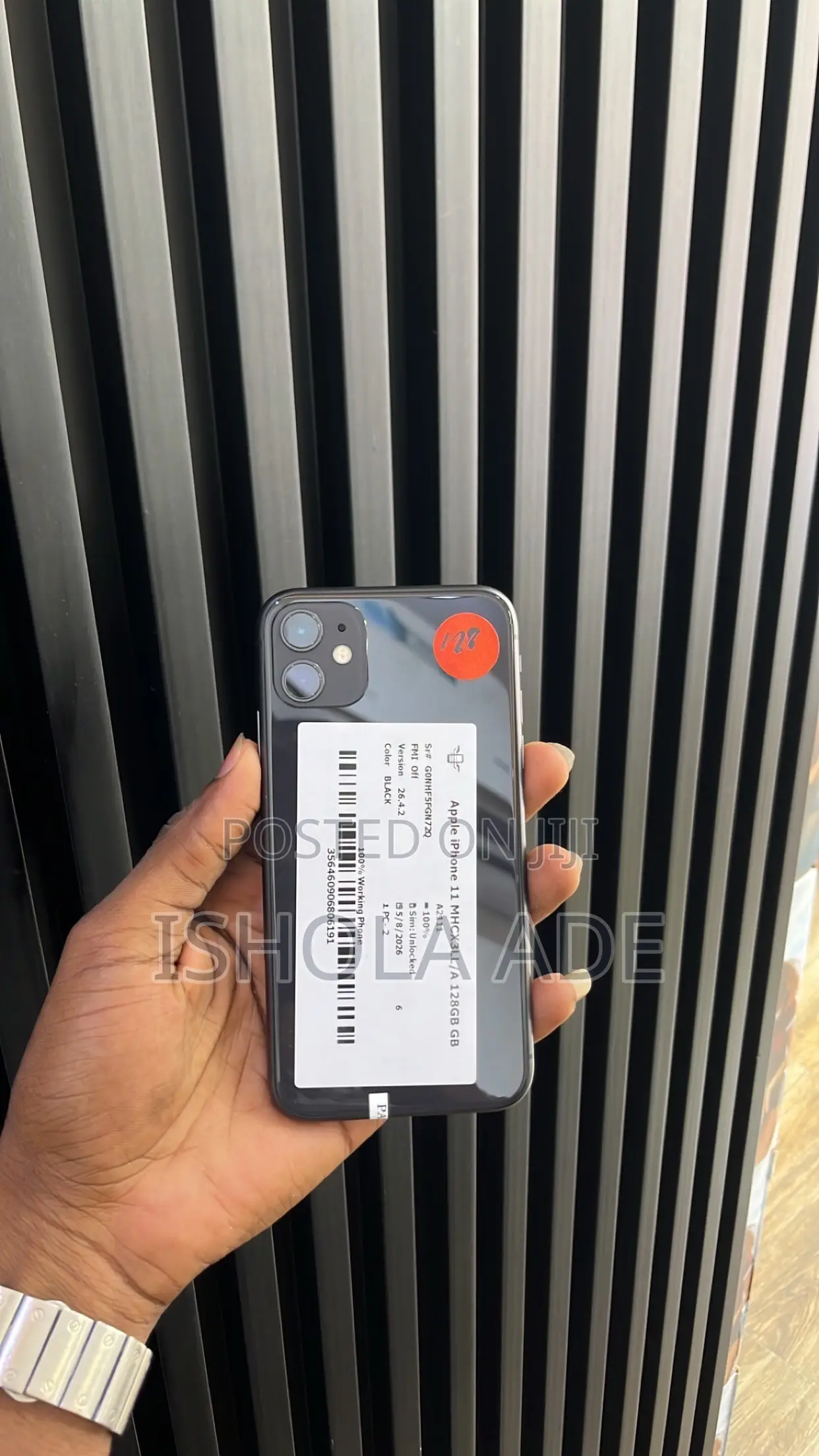 Apple iPhone 11 128 GB Black