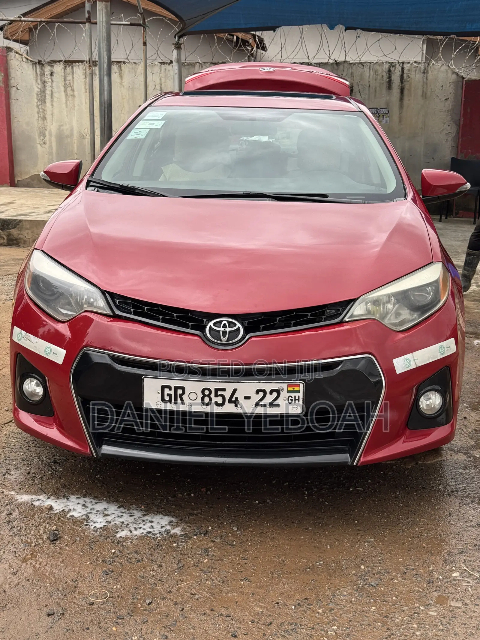 Toyota Corolla L 4dr Sedan (1.8L 4cyl 4A) 2014 Red