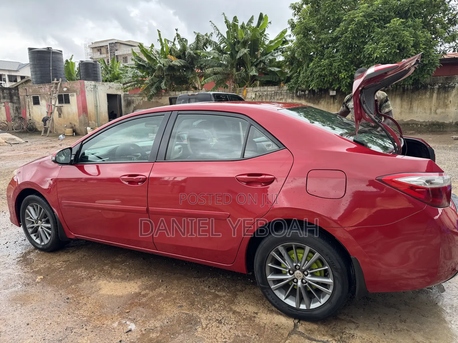 Toyota Corolla L 4dr Sedan (1.8L 4cyl 4A) 2014 Red