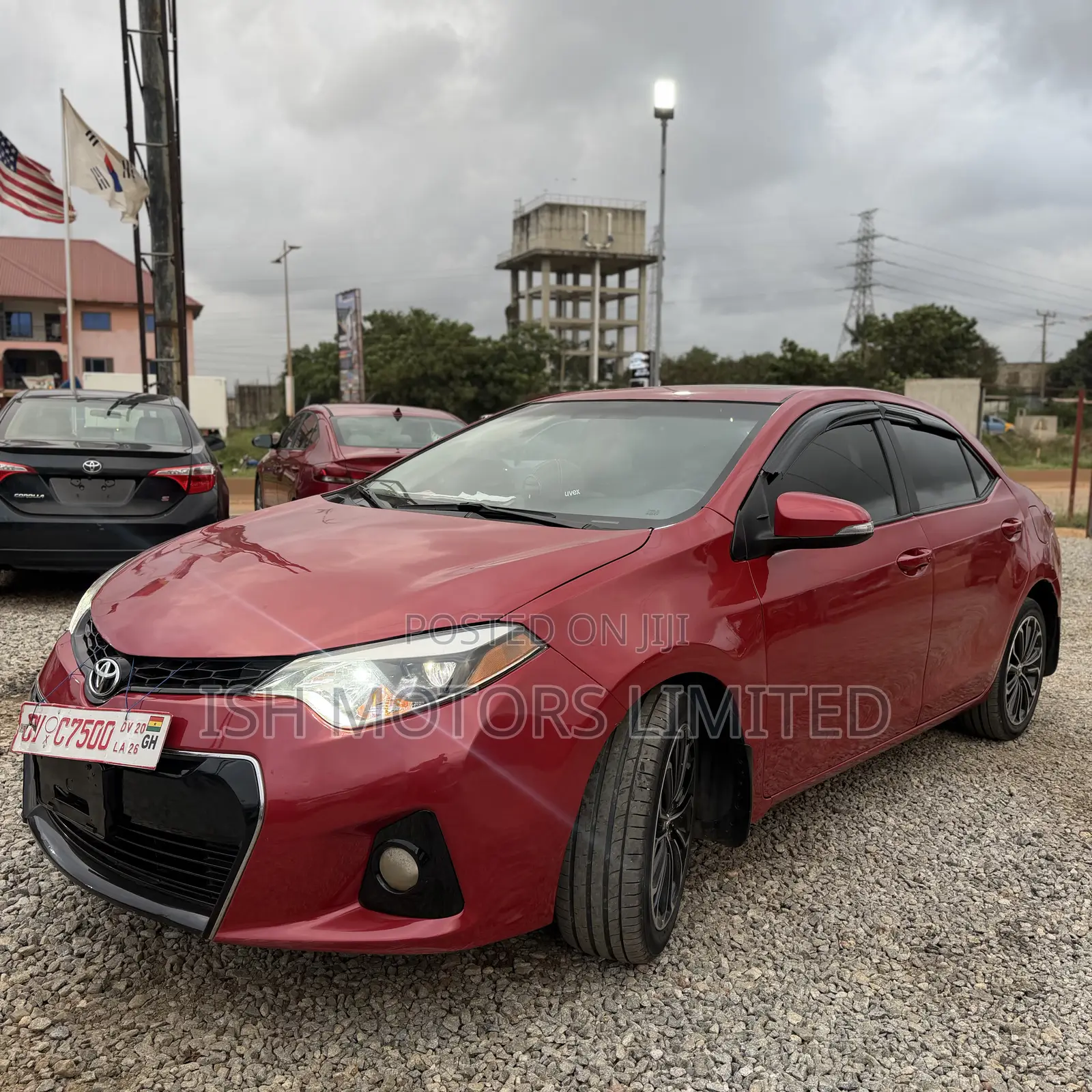 Toyota Corolla S Premium 4dr Sedan (1.8L 4cyl CVT) 2016 Red