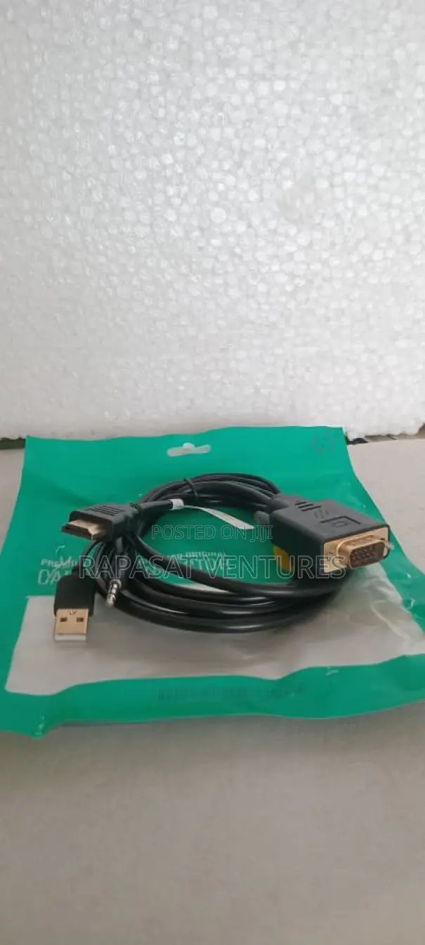 Vga Male to Hdmi Male Cable 1.8m