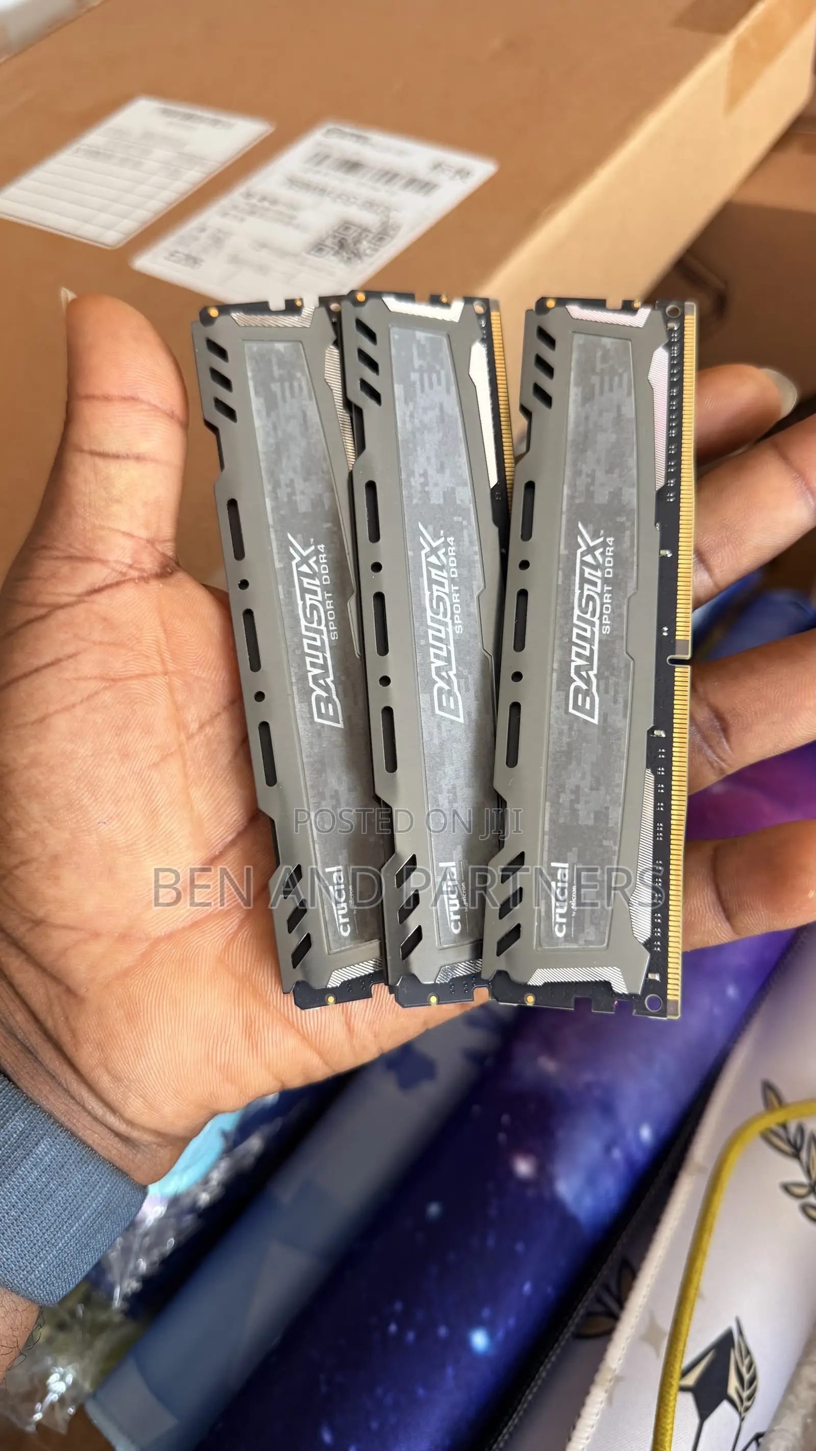 Crucial Ballistix 24gb DDR4 Rams