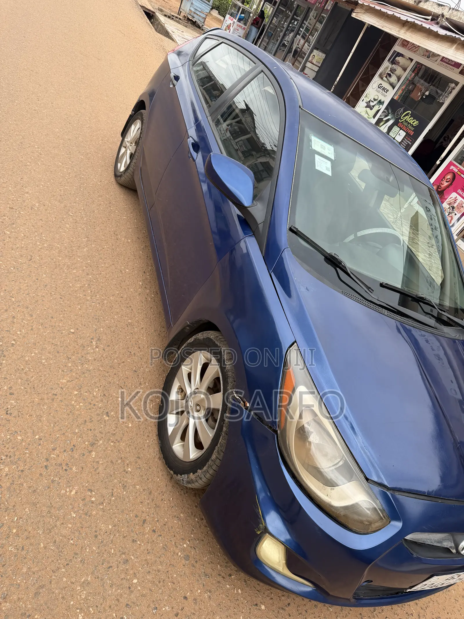 Hyundai Accent GS Automatic 2012 Blue