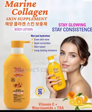 Marine Collagen Skin Supplement Body Lotion