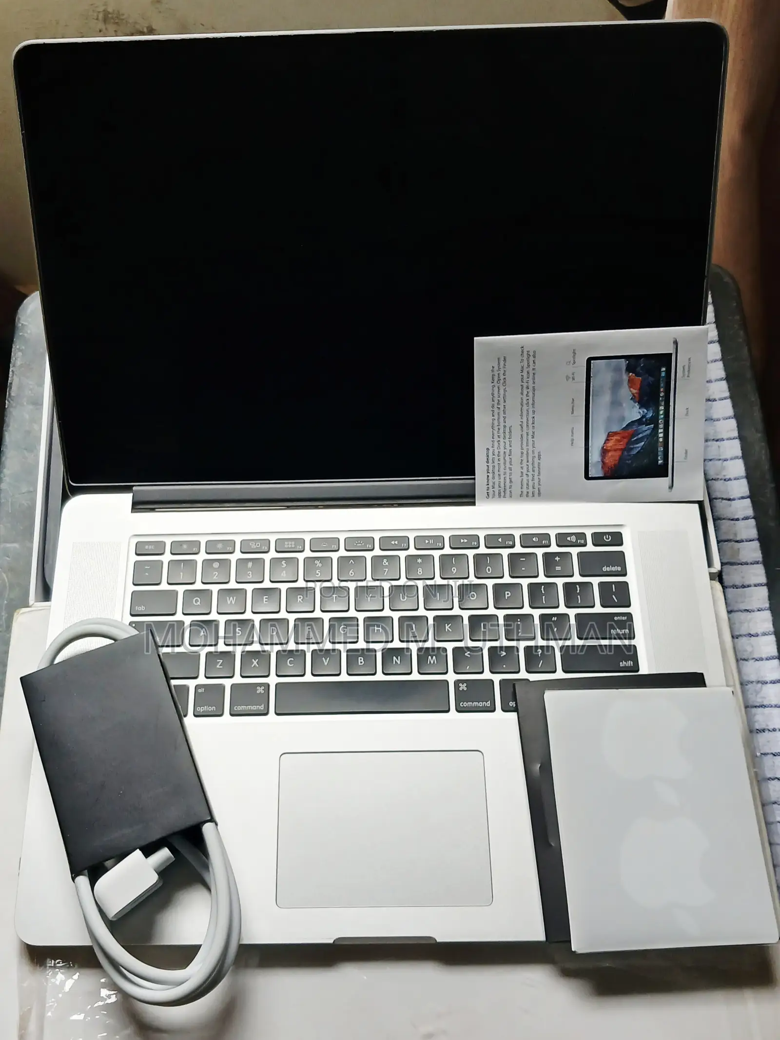 New Laptop Apple MacBook Pro 16GB Intel Core i5 HDD+SSD 256GB