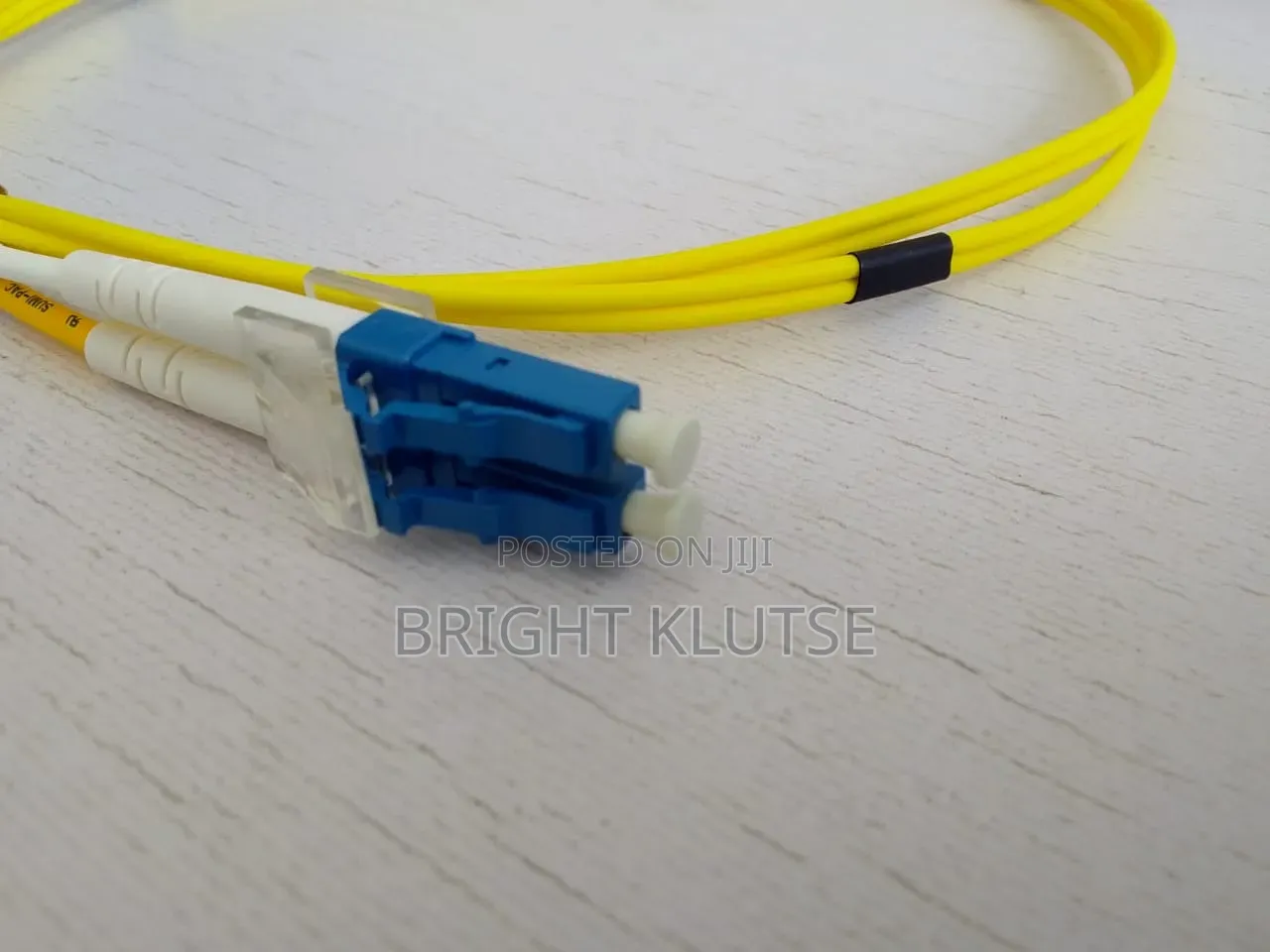 Enbeam OS2 Fibre Patch Lead Yellow