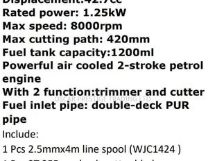 Gasoline Grass Trimmer