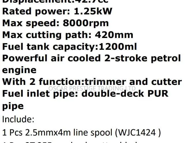 Gasoline Grass Trimmer