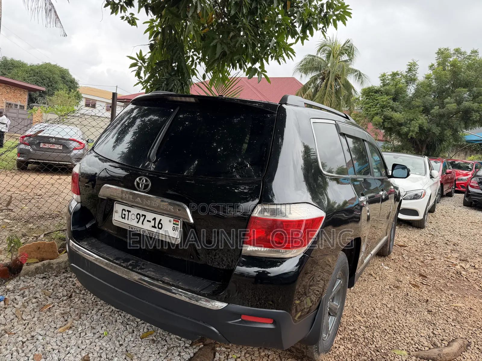 Toyota Highlander 2011 Black
