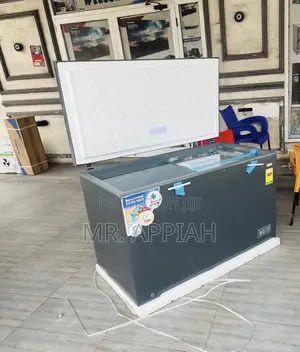 Efficient Nasco Single Door Chest Freezer(Gray) Nas420 