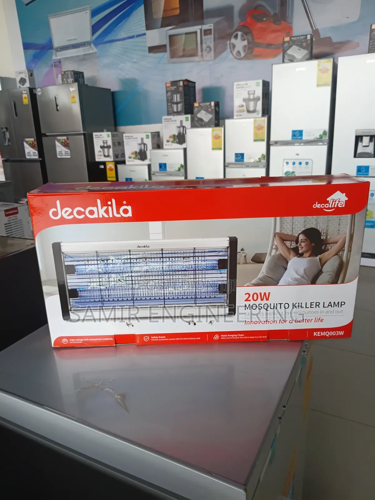 Decakila 20W : Your Chemical-Free Shield Against Mosquitoes