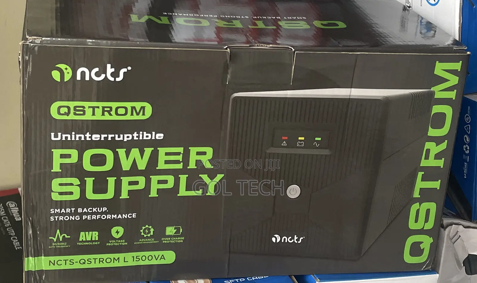 Qstrom Uninterruptible Power Supply - NCTS- Qstrom L 1500va