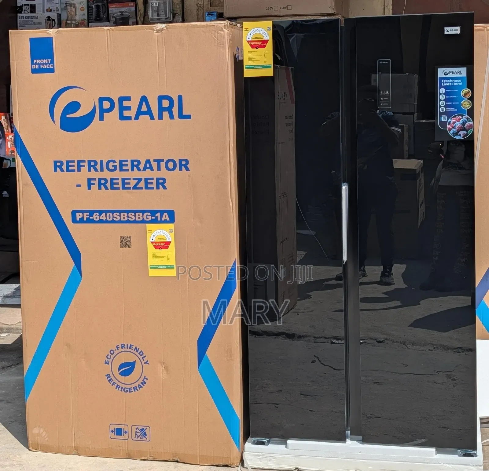 Pearl Side by Side Refrigerator
