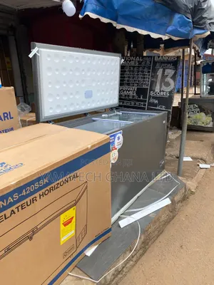 Nasco 392 Litre 3 Stars Spacious Chest Freezer With Sliding Glass