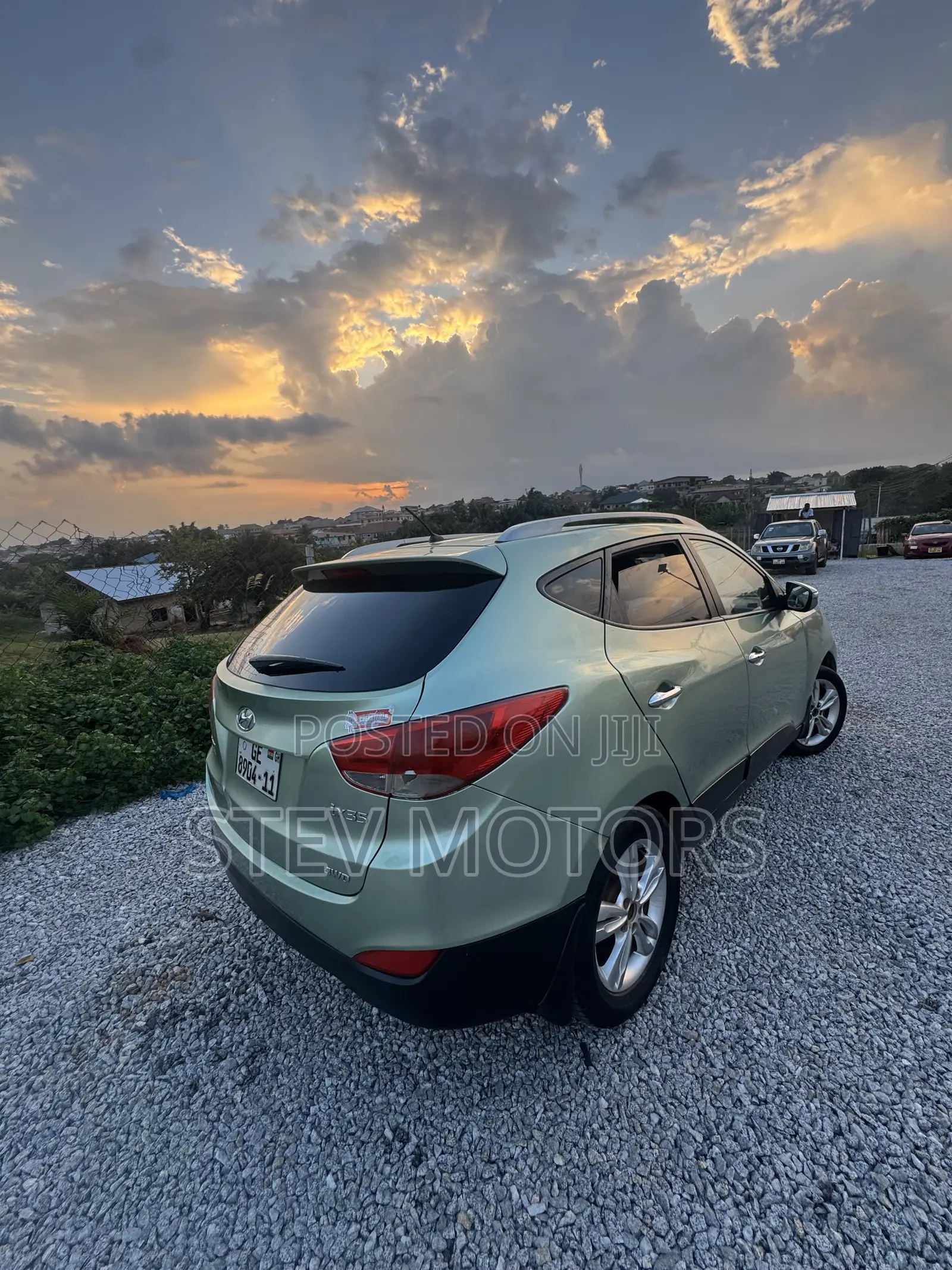 Hyundai Tucson Limited AWD 2012 Green